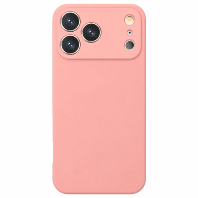 Funda de Silicona con Protección de Cámara – Antigolpes y Tacto Suave para IPHONE 17 PRO - Rosa
