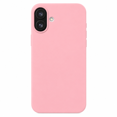 Funda de Silicona con Protección de Cámara – Antigolpes y Tacto Suave para IPHONE 16 Plus - Rosa