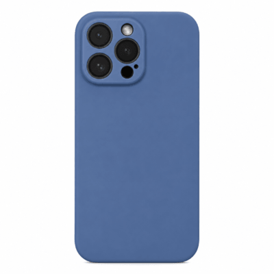 Funda de Silicona con Protección de Cámara – Antigolpes y Tacto Suave para IPHONE 13 Pro - Azul
