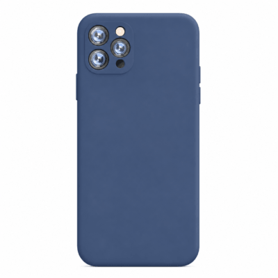 Funda de Silicona con Protección de Cámara – Antigolpes y Tacto Suave para IPHONE 11 Pro - Azul