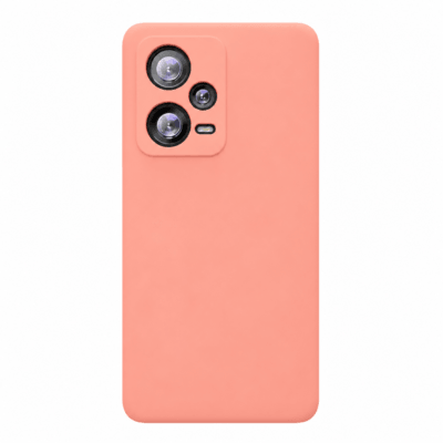 Funda de Silicona con Protección de Cámara – Antigolpes y Tacto Suave para Xiaomi Redmi Note 12 5G - Rosa