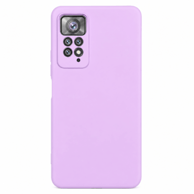 Funda de Silicona con Protección de Cámara – Antigolpes y Tacto Suave para Xiaomi Redmi Note 11 - Morado