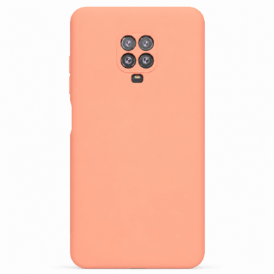 Funda de Silicona con Protección de Cámara – Antigolpes y Tacto Suave para Xiaomi Redmi Note 9 Pro - Rosa