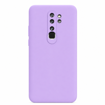 Funda de Silicona con Protección de Cámara – Antigolpes y Tacto Suave para Xiaomi Redmi Note 8 Pro - Morado