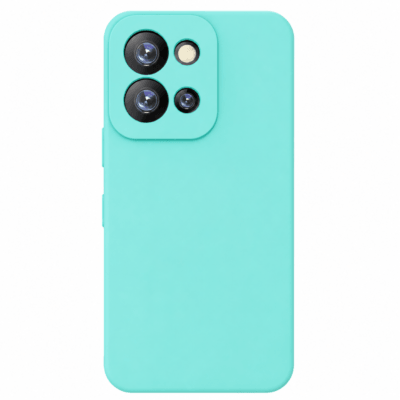 Funda de Silicona con Protección de Cámara – Antigolpes y Tacto Suave para Xiaomi Redmi 15C - Turquesa