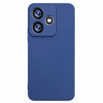 Funda de Silicona con Protección de Cámara – Antigolpes y Tacto Suave para Xiaomi Redmi 13 - Azul