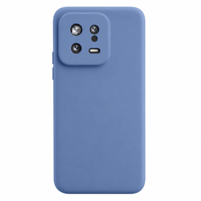 Funda de Silicona con Protección de Cámara – Antigolpes y Tacto Suave para Xiaomi Mi 13 - Azul
