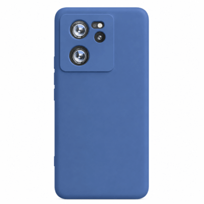 Funda de Silicona con Protección de Cámara – Antigolpes y Tacto Suave para Xiaomi Mi 13T - Azul