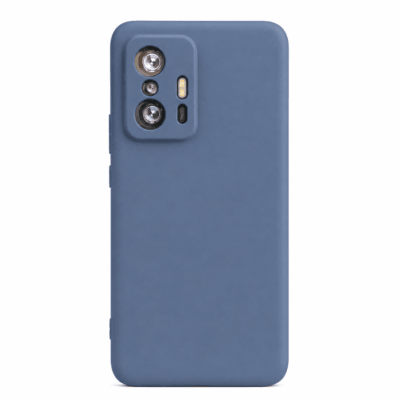 Funda de Silicona con Protección de Cámara – Antigolpes y Tacto Suave para Xiaomi Mi 11T Pro - Azul
