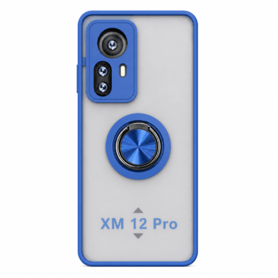 Funda con Anillo Integrado para Xiaomi MI 12 PRO - Azul