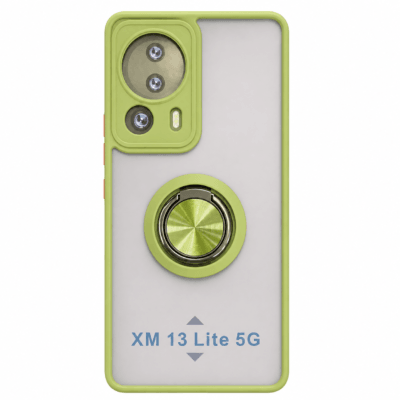 Funda con Anillo Integrado para Xiaomi MI 13 LITE - Verde