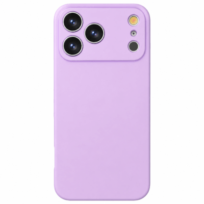 Funda de Silicona con Protección de Cámara – Antigolpes y Tacto Suave para IPHONE 17 PRO - Morado