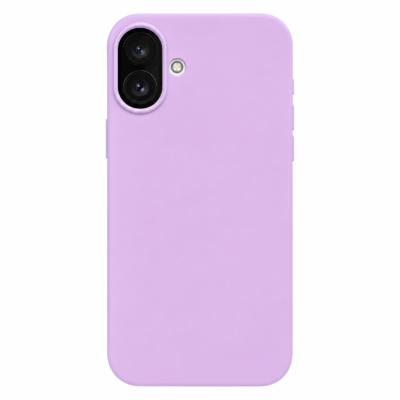 Funda de Silicona con Protección de Cámara – Antigolpes y Tacto Suave para IPHONE 16 - Morado