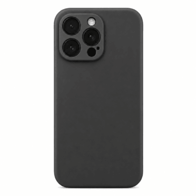 Funda de Silicona con Protección de Cámara – Antigolpes y Tacto Suave para IPHONE 13 Pro - Negro