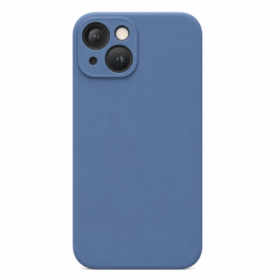 Funda de Silicona con Protección de Cámara – Antigolpes y Tacto Suave para IPHONE 13 Mini - Azul