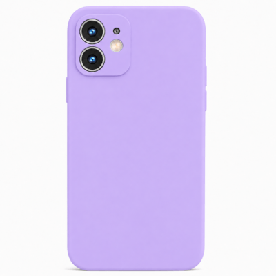 Funda de Silicona con Protección de Cámara – Antigolpes y Tacto Suave para IPHONE 11 - Morado