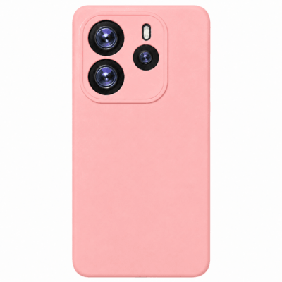 Funda de Silicona con Protección de Cámara – Antigolpes y Tacto Suave para Xiaomi Redmi Note 14 4G - Rosa