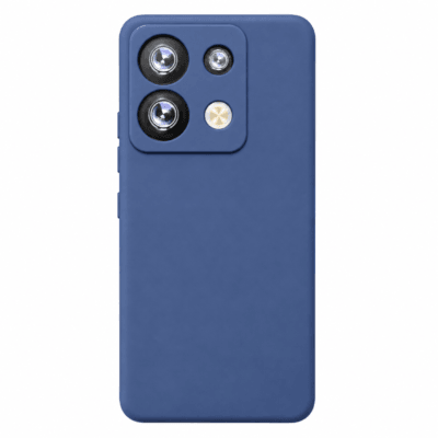 Funda de Silicona con Protección de Cámara – Antigolpes y Tacto Suave para Xiaomi Redmi Note 13 5G - Azul