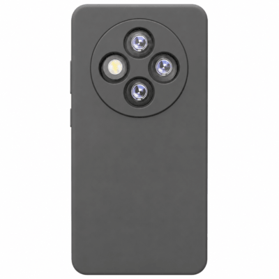 Funda de Silicona con Protección de Cámara – Antigolpes y Tacto Suave para Xiaomi Redmi 14C - Negro