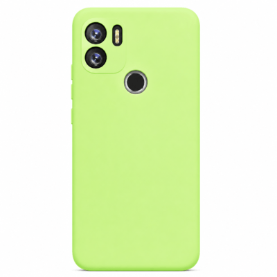 Funda de Silicona con Protección de Cámara – Antigolpes y Tacto Suave para Xiaomi Redmi A1 Plus - Verde