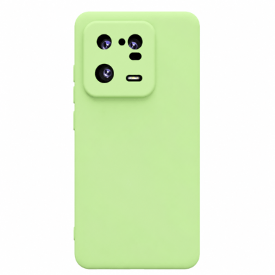 Funda de Silicona con Protección de Cámara – Antigolpes y Tacto Suave para Xiaomi Mi 13 Pro - Verde