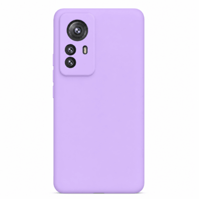 Funda de Silicona con Protección de Cámara – Antigolpes y Tacto Suave para Xiaomi Mi 12 Lite - Morado