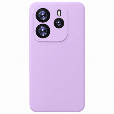 Funda de Silicona con Protección de Cámara – Antigolpes y Tacto Suave para Xiaomi Redmi Note 14 4G - Morado