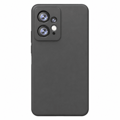 Funda de Silicona con Protección de Cámara – Antigolpes y Tacto Suave para Xiaomi Redmi Note 12 4G - Negro