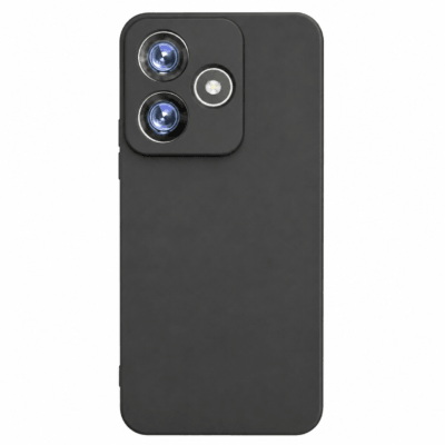 Funda de Silicona con Protección de Cámara – Antigolpes y Tacto Suave para Xiaomi Redmi 13 - Negro