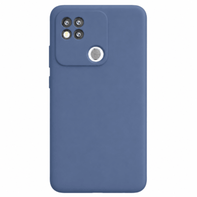 Funda de Silicona con Protección de Cámara – Antigolpes y Tacto Suave para Xiaomi Redmi 9C - Azul