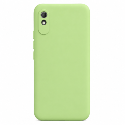 Funda de Silicona con Protección de Cámara – Antigolpes y Tacto Suave para Xiaomi Redmi 9A - Verde