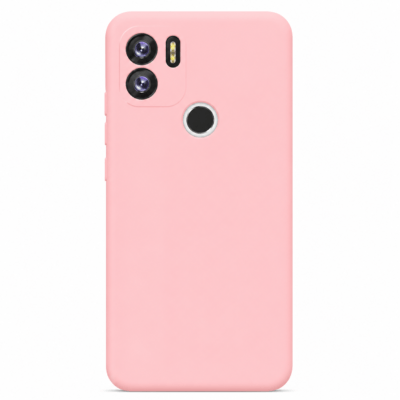 Funda de Silicona con Protección de Cámara – Antigolpes y Tacto Suave para Xiaomi Redmi A1 Plus - Rosa