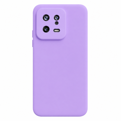 Funda de Silicona con Protección de Cámara – Antigolpes y Tacto Suave para Xiaomi Mi 13 - Morado