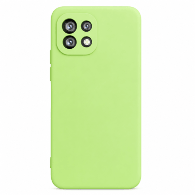 Funda de Silicona con Protección de Cámara – Antigolpes y Tacto Suave para Xiaomi Mi 11 Lite - Verde