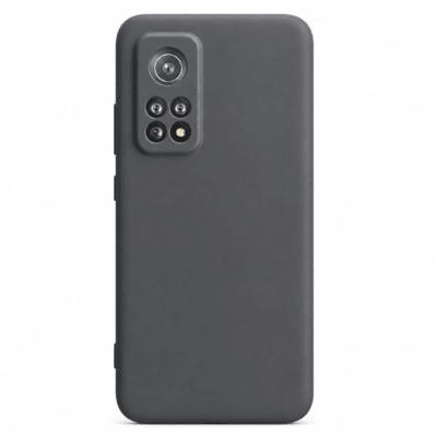 Funda de Silicona con Protección de Cámara – Antigolpes y Tacto Suave para Xiaomi Mi 10T - Negro