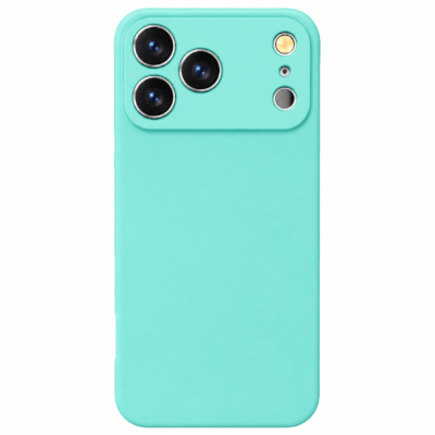 Funda de Silicona con Protección de Cámara – Antigolpes y Tacto Suave para IPHONE 17 PRO - Turquesa