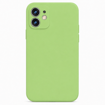 Funda de Silicona con Protección de Cámara – Antigolpes y Tacto Suave para IPHONE 11 - Verde