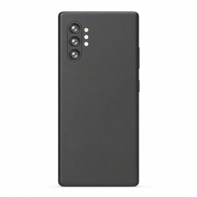 Funda de Silicona con Protección de Cámara – Antigolpes y Tacto Suave para Samsung Galaxy Note 10 Plus - Negro