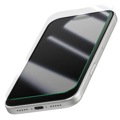 Cristal Templado Full Cover para iPhone 17 – Sin Bordes Negros, Alta Transparencia