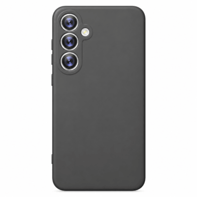 Funda de Silicona con Protección de Cámara – Antigolpes y Tacto Suave para Samsung Galaxy A54 - Negro