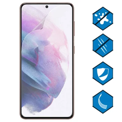 Cristal Templado Full Cover para Samsung Galaxy S20– Sin Bordes Negros, Alta Transparencia