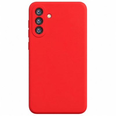 Funda de Silicona con Protección de Cámara – Antigolpes y Tacto Suave para Samsung Galaxy A16 - Rojo