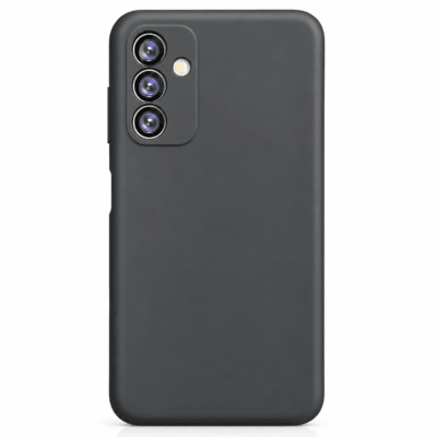 Funda de Silicona con Protección de Cámara – Antigolpes y Tacto Suave para Samsung Galaxy A13 - Negro