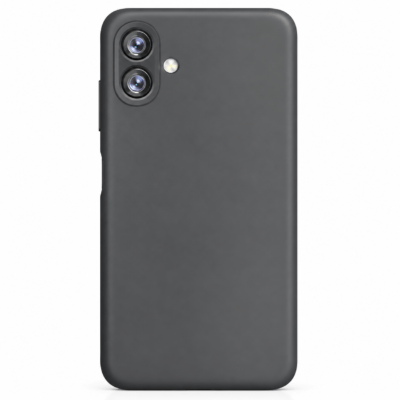Funda de Silicona con Protección de Cámara – Antigolpes y Tacto Suave para Samsung Galaxy A06 - Negro