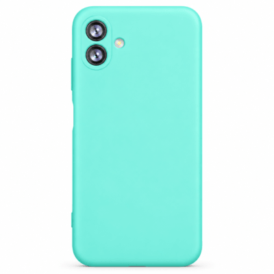 Funda de Silicona con Protección de Cámara – Antigolpes y Tacto Suave para Samsung Galaxy A05 - Turquesa