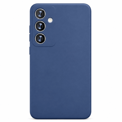 Funda de Silicona con Protección de Cámara – Antigolpes y Tacto Suave para Samsung Galaxy S24 - Azul