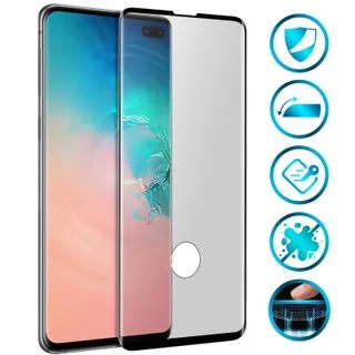 Protector de Pantalla de Cristal Templado Full Cover para Samsung Galaxy S10e – Borde Negro