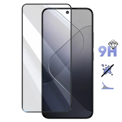 Protector de Pantalla de Cristal Templado Full Cover para Xiaomi 13 Ultra – Borde Negro