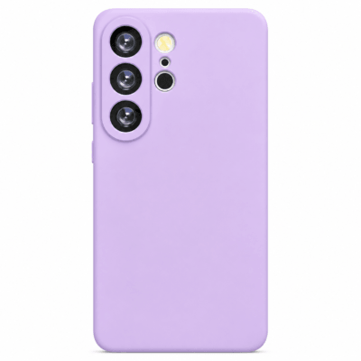 Funda de Silicona con Protección de Cámara – Antigolpes y Tacto Suave para Samsung Galaxy S25 Ultra - Morado