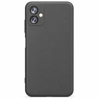 Funda de Silicona con Protección de Cámara – Antigolpes y Tacto Suave para Samsung Galaxy A05 - Negro